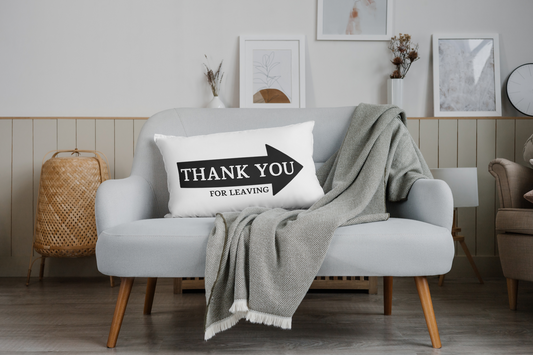 Thank You For Leaving Long Pillow